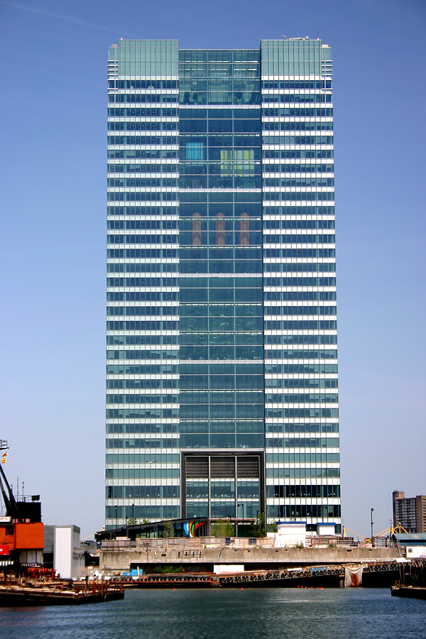 One Churchill Place by Tristram Compton