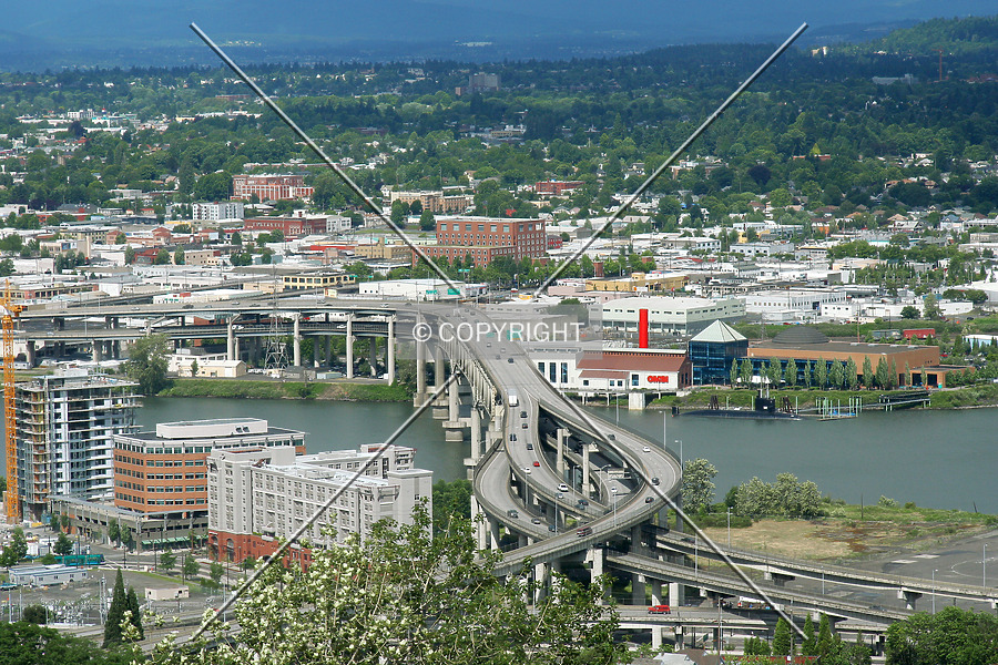 Marquam Bridge by Serdica