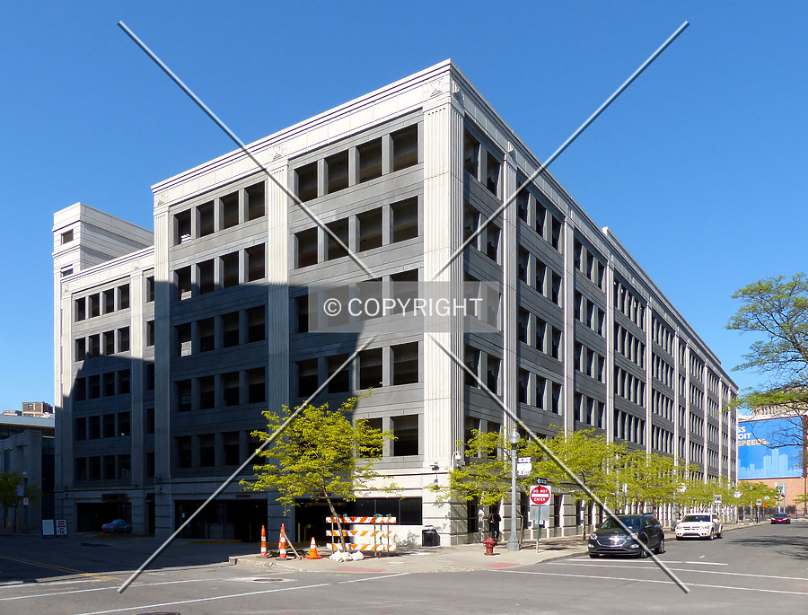 Detroit Opera House Parking Center by Nate Lindsey