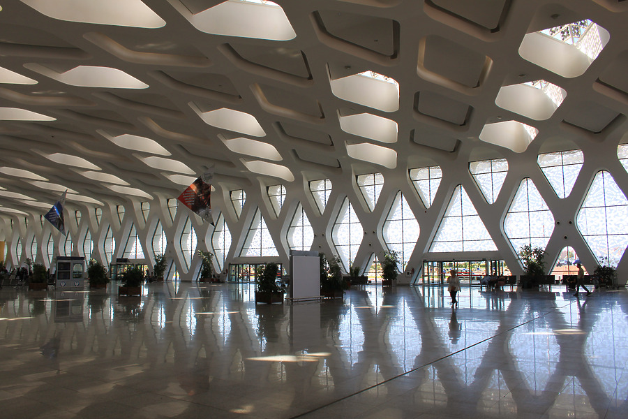 Marrakech-Menara Airport Terminal 1 by Daniel Kieckhefer