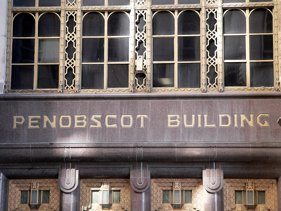 Penobscot Building by B. Victor Adams
