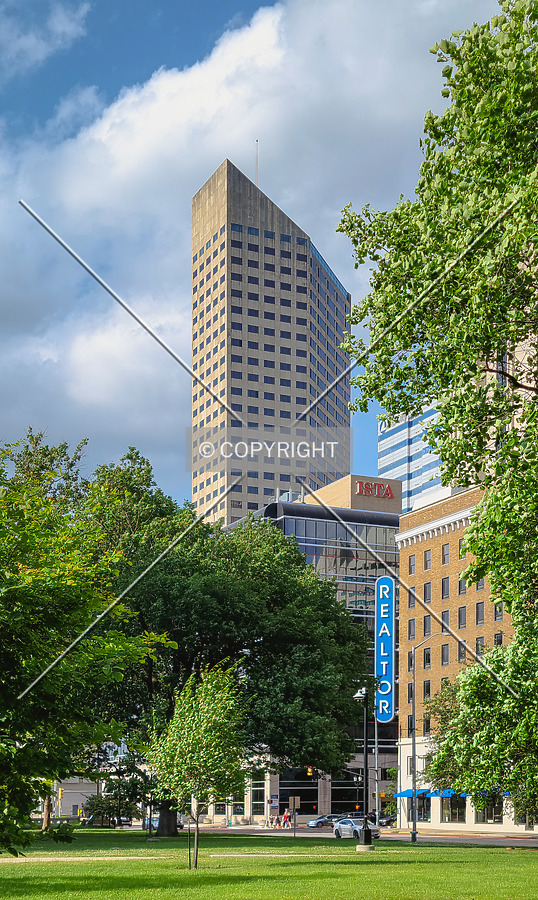 OneAmerica Tower by Ryan Hildebrand