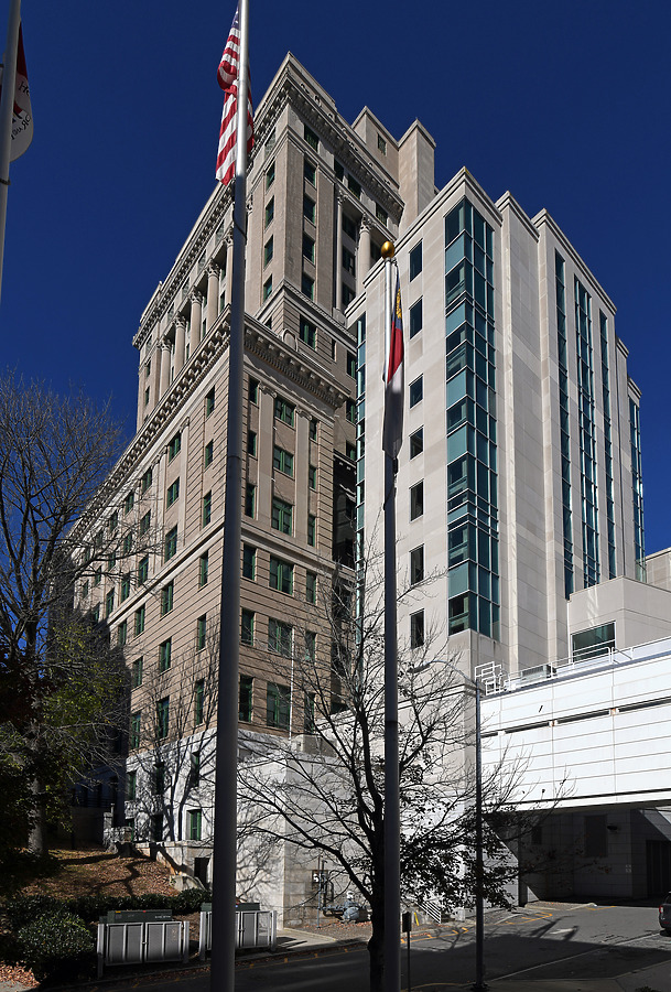 Buncombe County Courthouse by John W. Cahill
