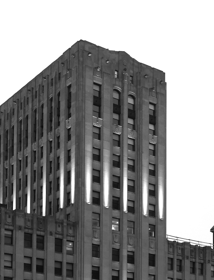 Detroit Free Press Building by Nate Lindsey