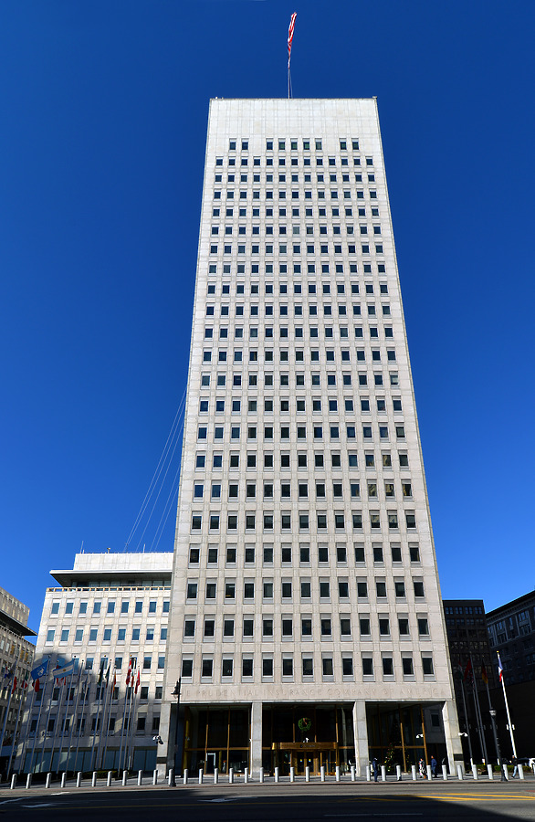 Prudential Plaza Building by John W. Cahill