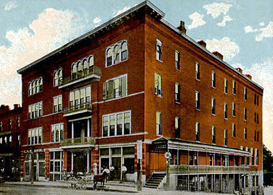 Glyndon Hotel by United States Public Domain