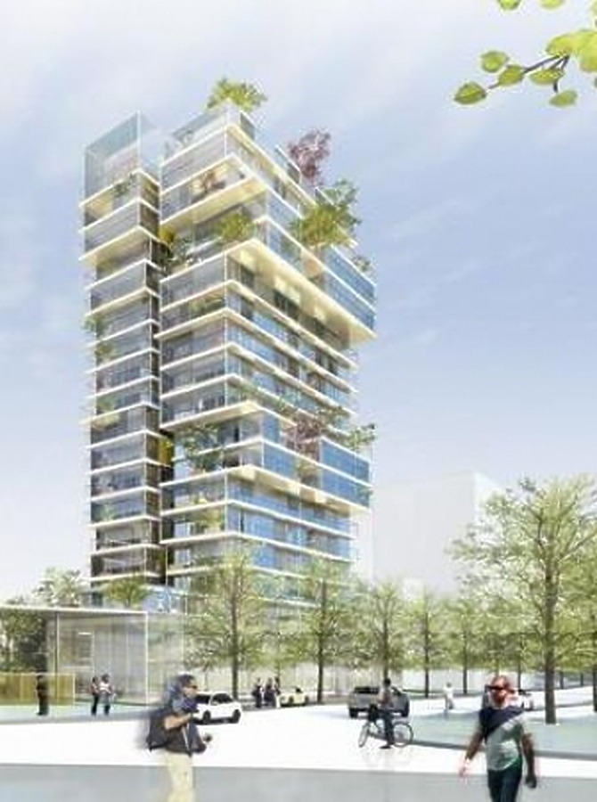 Tour Amazonie by a/LTA architectes _ urbanistes