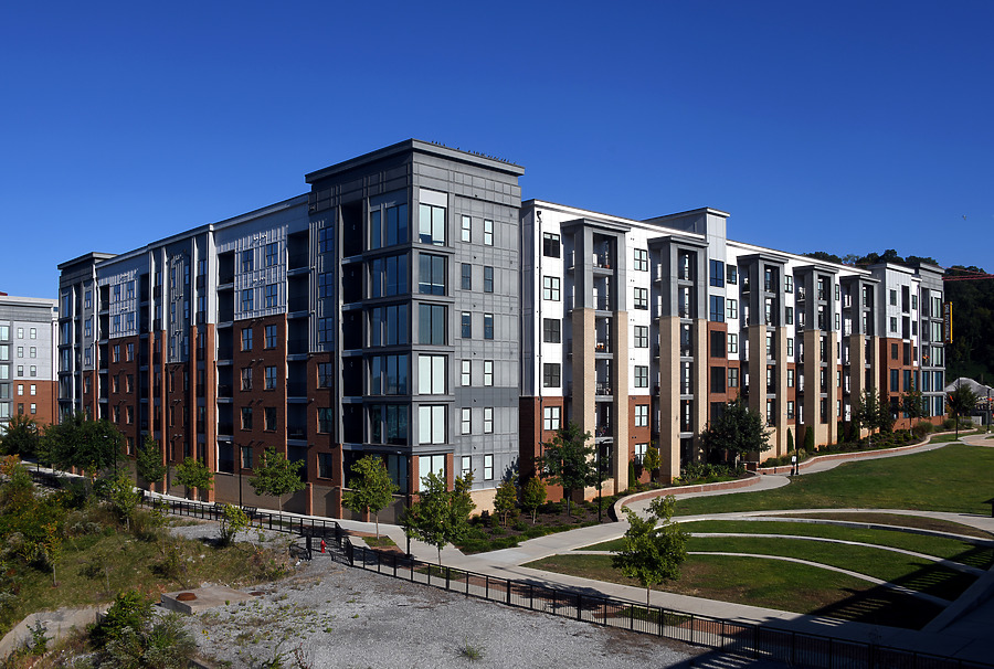 One Riverwalk Apartments - West Building by John W. Cahill