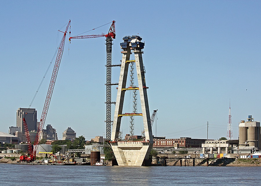 Stan Musial Veterans Memorial Bridge by Ryan Hildebrand