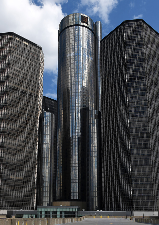 Detroit Marriott at the Renaissance Center by John W. Cahill