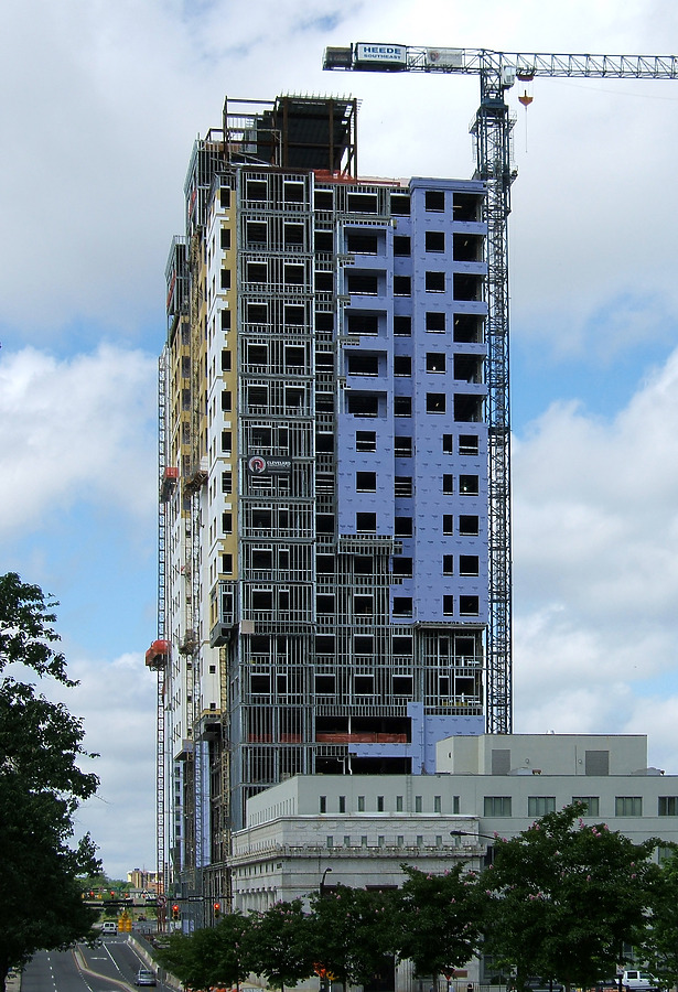 Skye Condominiums/Hyatt Place Charlotte Downtown by John Cahill