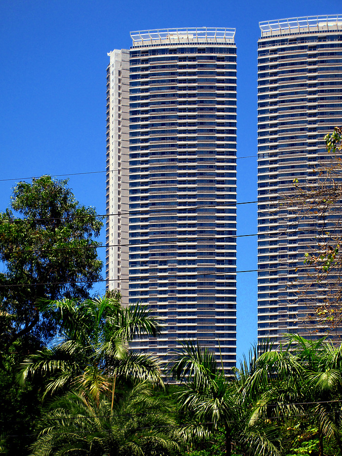 One Shangri-La Place, South Tower by Daniel Kieckhefer
