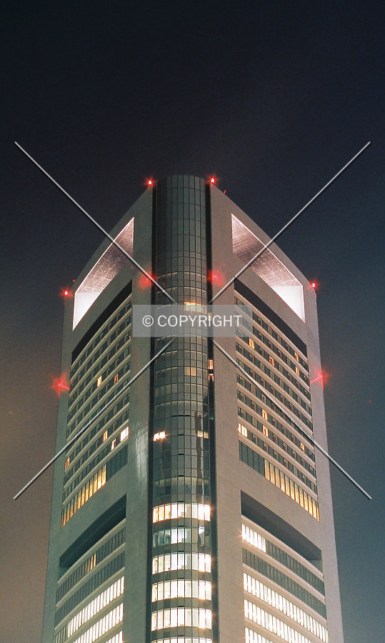 Shiodome Media Tower by Andrew Stewart