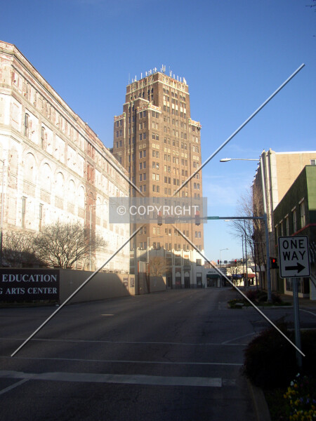 Looking north along 22nd Avenue downtown