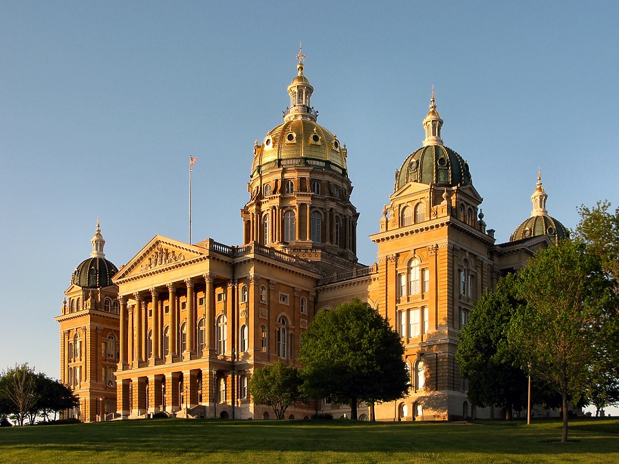 Iowa State Capitol by James Peacock