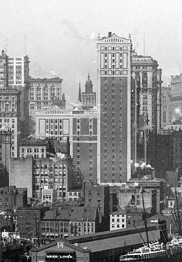 60 Wall Street by Detroit Publishing Co.