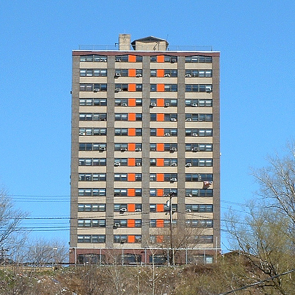 Lawler Tower - North Tower by John Cahill