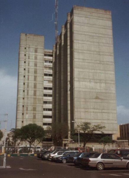 View of the back facade