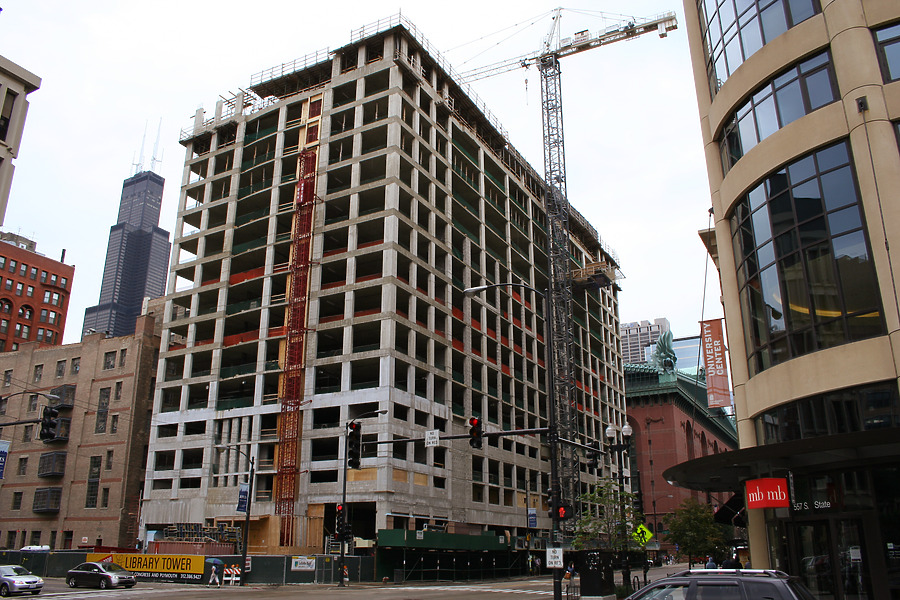 Library Tower by Daniel Kieckhefer