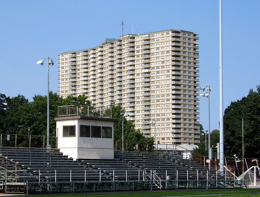 Mediterranean Towers West by John Cahill