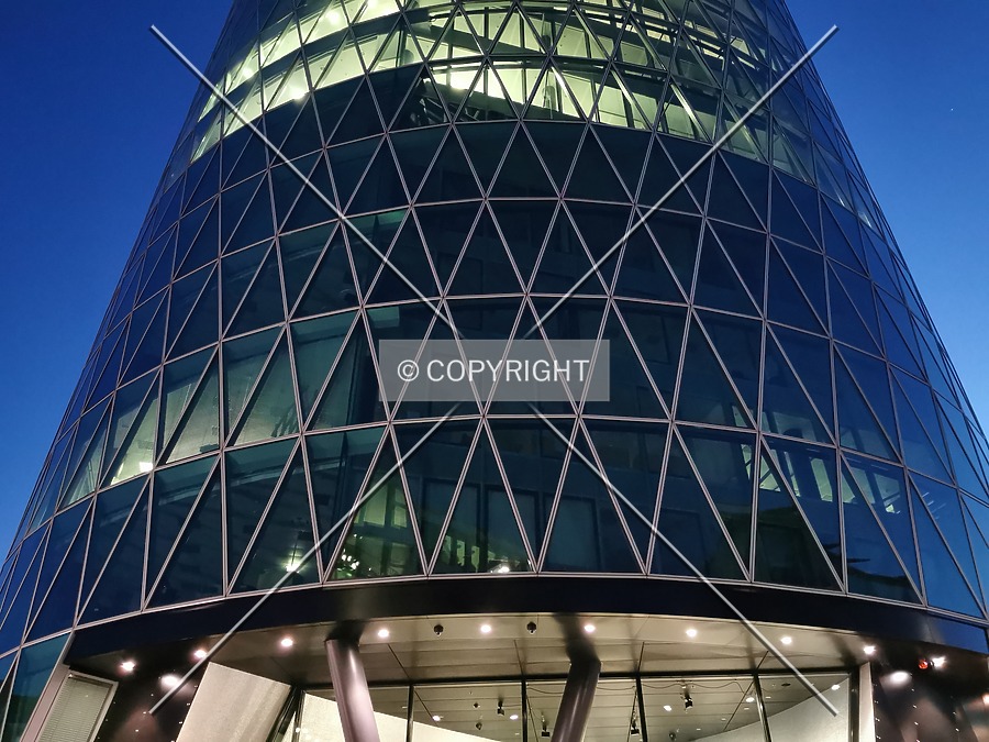 Westhafen Tower by Nephilim
