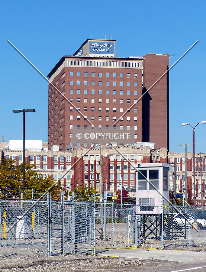 Henry Ford Hospital Clinic Tower by Nate Lindsey