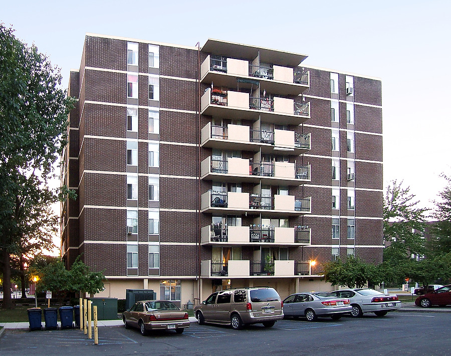 Troy Towers Apartments - North Towers by John Cahill