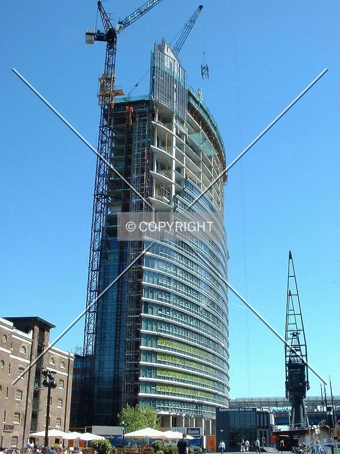 No.1 West India Quay by Mike Stanton