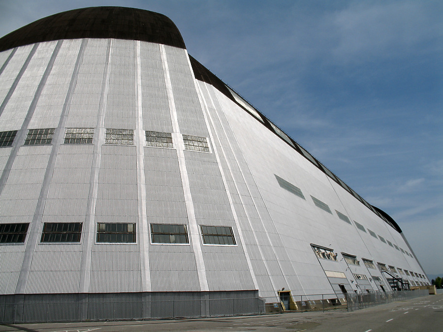 Moffett Field Hangar One by Jason Ferguson