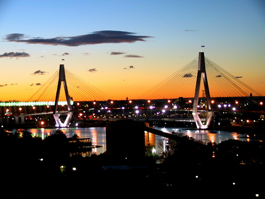Anzac Bridge by John Bek