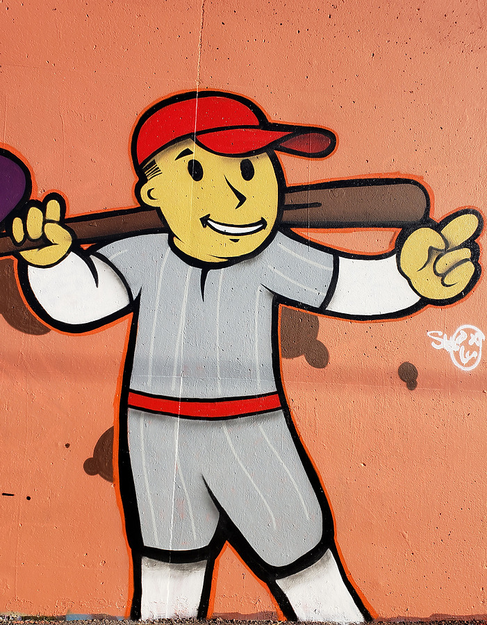 Saint Louis City Flood Wall (South Wall) by Ryan Hildebrand