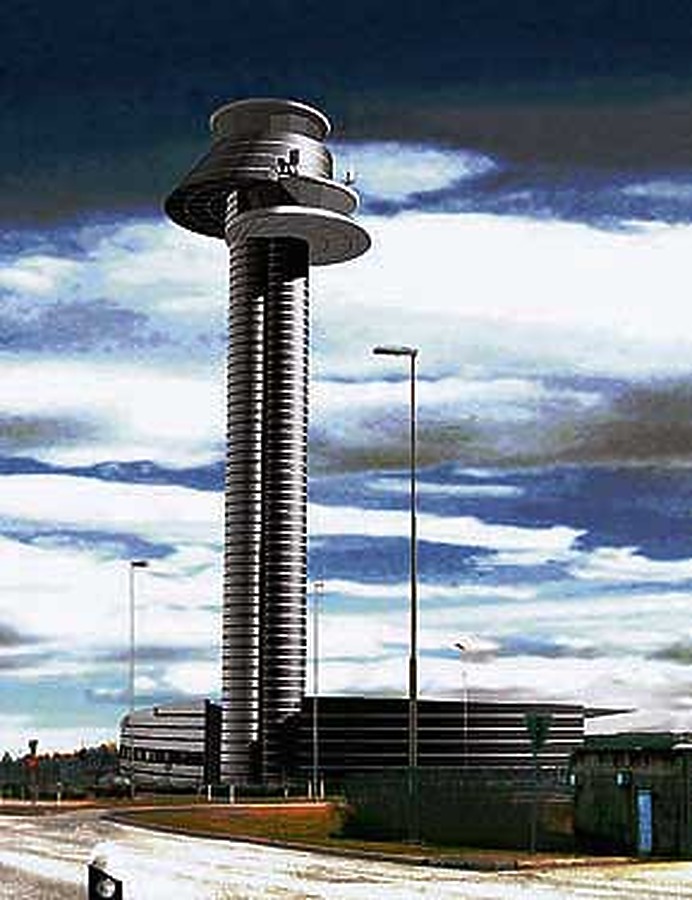 Airport Tower Arlanda by Peri