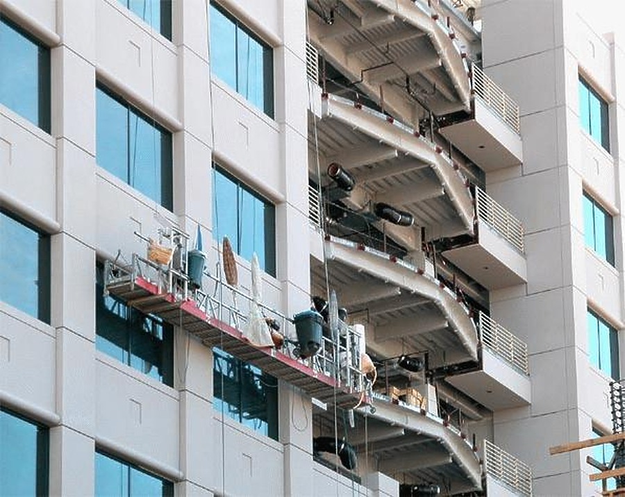 Tower at Convention Center Court by Jim Schwartz