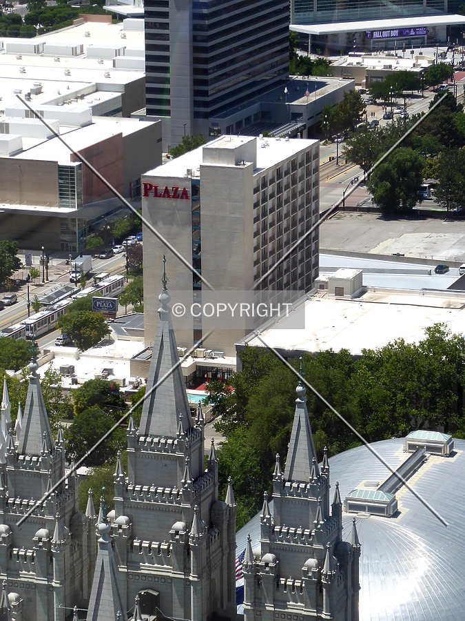 Salt Lake Plaza Hotel Temple Square by Chris Patriarca