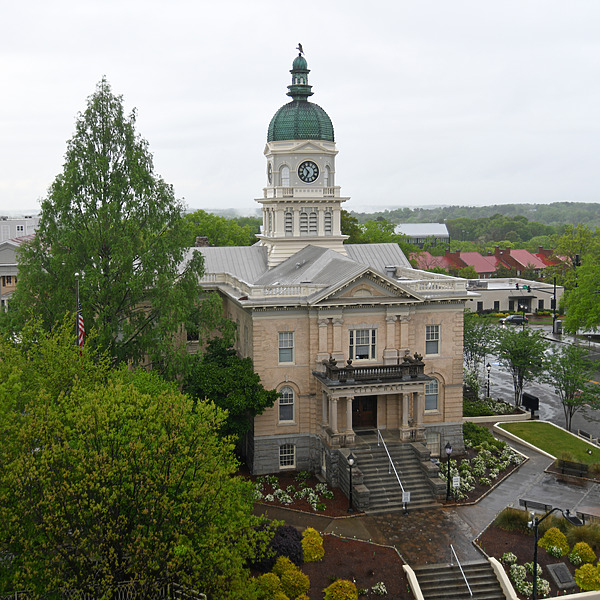 Athens City Hall by John W. Cahill