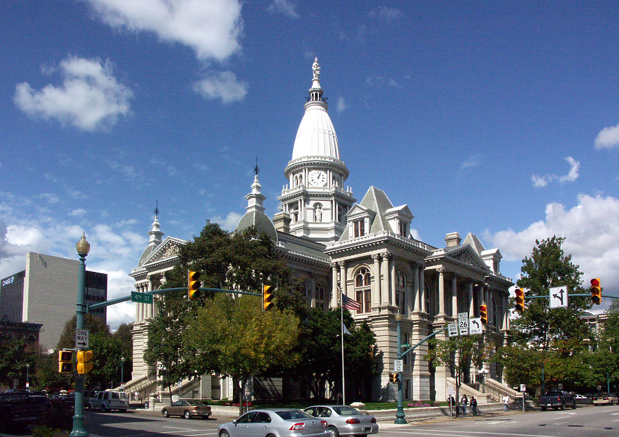 Tippecanoe County Courthouse by Marshall Gerometta