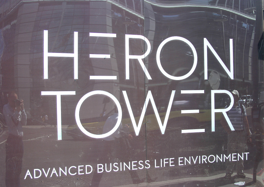 Heron Tower by Tristram Compton