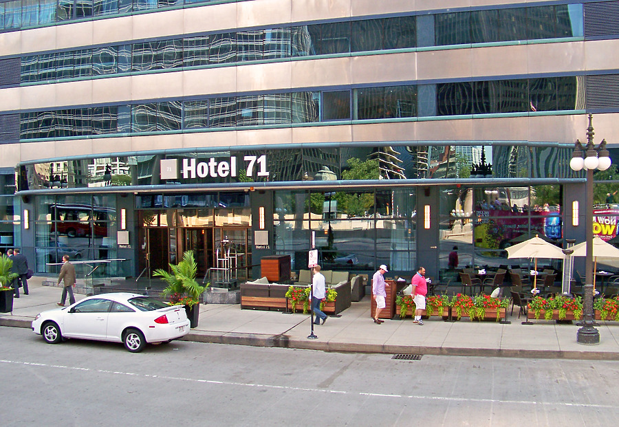 Wyndham Grand Chicago Riverfront Hotel by Ryan Hildebrand