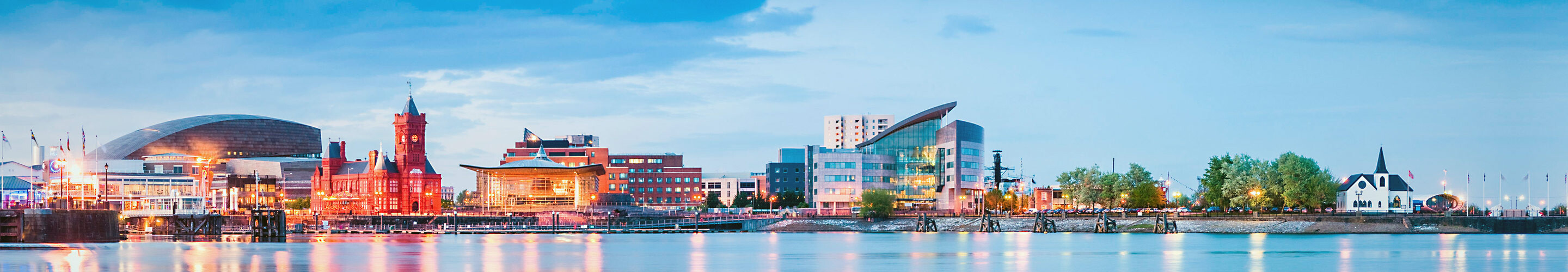Panorama of Cardiff