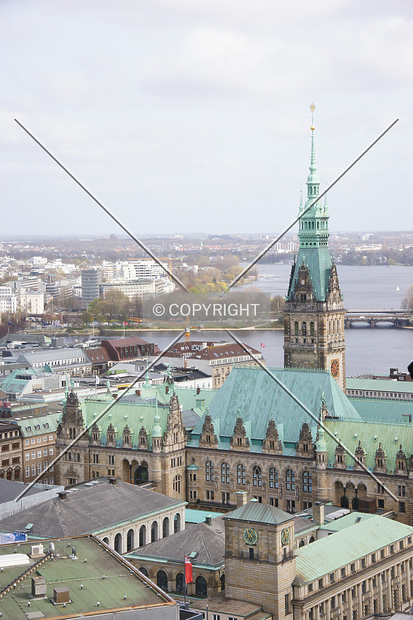Hamburg City Hall by Nephilim