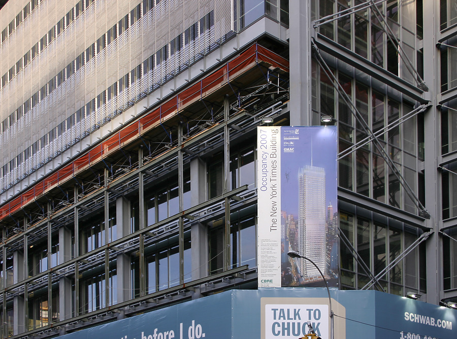 New York Times Tower by Pavel Toczynski