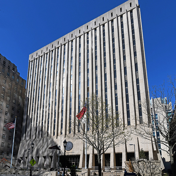 Wake County Courthouse by John W. Cahill