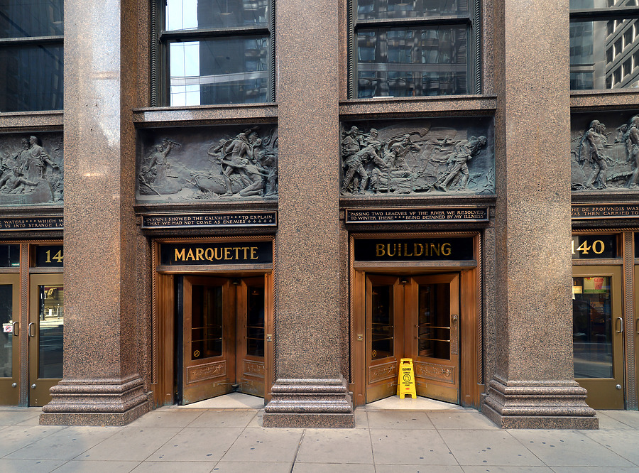 Marquette Building by John W. Cahill