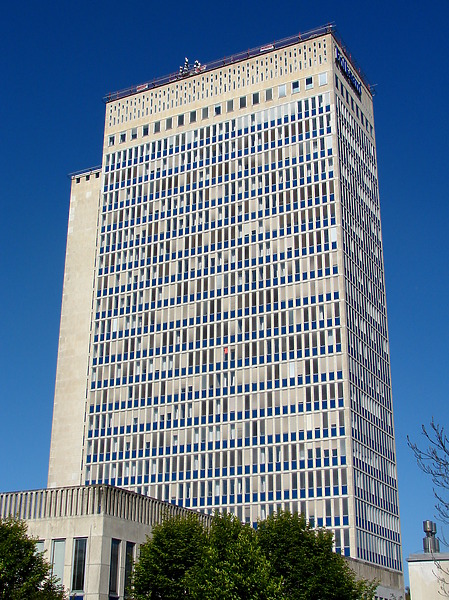 View from the west