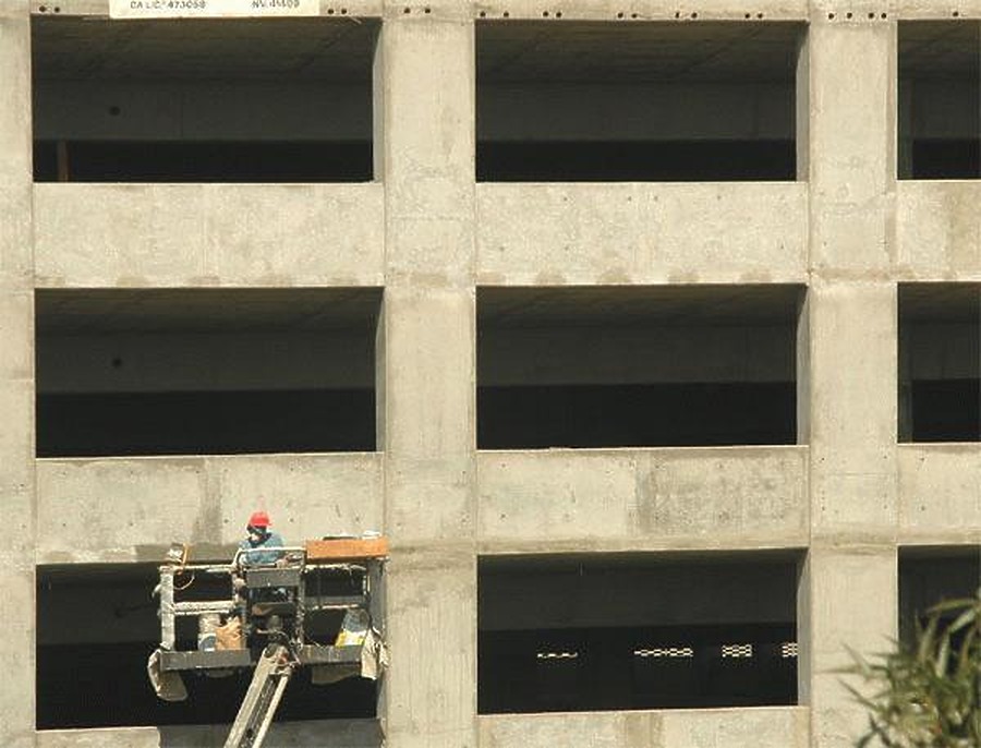 Tower at Convention Center Court by Jim Schwartz