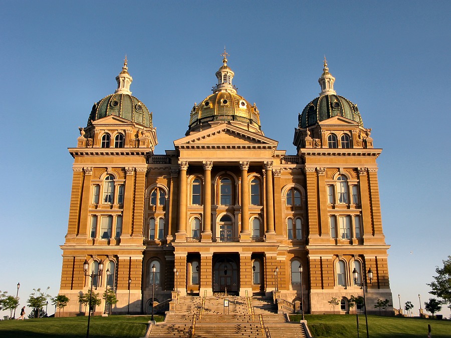 Iowa State Capitol by James Peacock