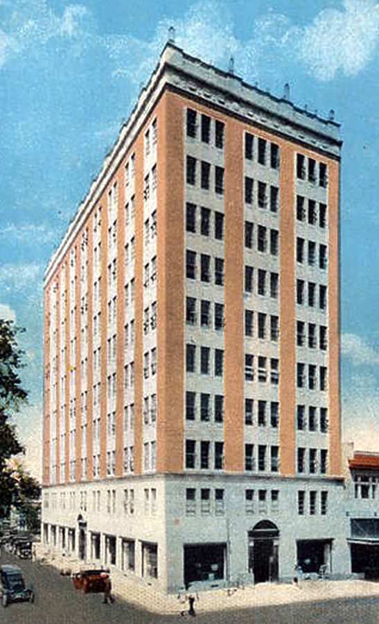 Marble Arcade Building by Asheville Post Card Co.
