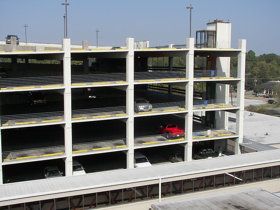 Our Lady of the Lourdes Parking Garage Northeast by Rodney Gunn