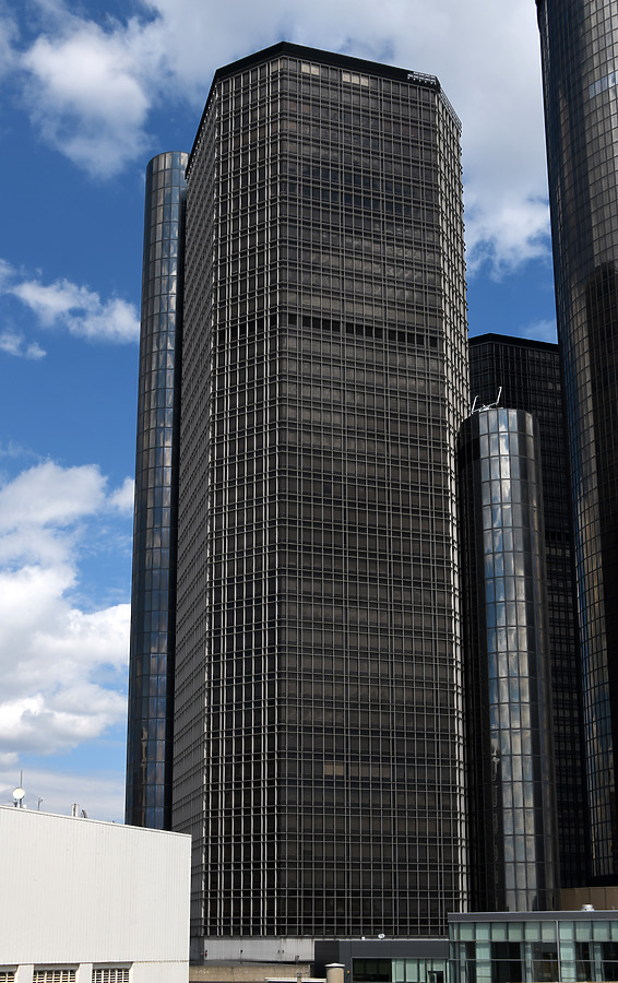 Renaissance Center 100 Tower by John W. Cahill