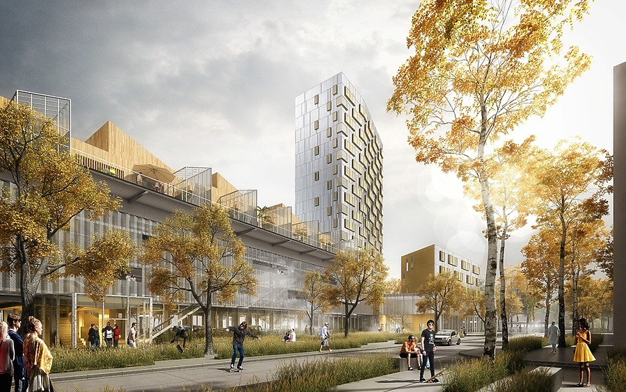 Tour Michel Denis by Urbanmakers - THE Architectes